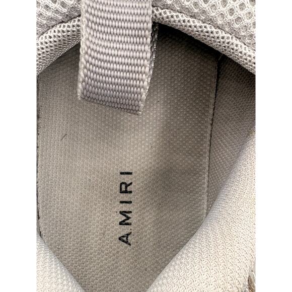 AMIRI Bone Runner Sneakers Gray Sz 12 $895 main image 7